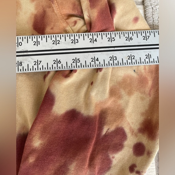 Crime Junkie Podcast Auburn Tan Tie Dye Hoodie Pullover Sweatshirt Unisex Small - Picture 7 of 7